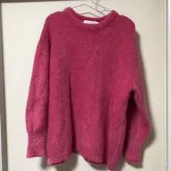 【新品未使用！送料込み】AMERICAN HOLIC ピンク 長袖ニット