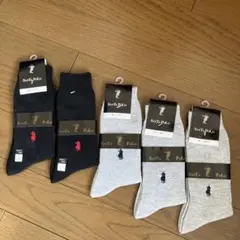 POLO メンズソックス　5足　新品未使用品