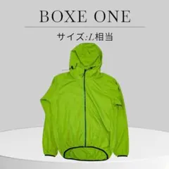 訳ありBOXE ONE ボグゼワン パーカー フード 長袖 撥水 グリーン 緑