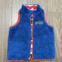 マーキーズ　フリース　リバーシブルベスト
