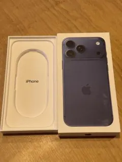 iPhone 17 Pro Max ディープブルー 空箱