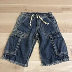 True Religion メンズ カーゴショーツ デニム Tシャツのサムネイル