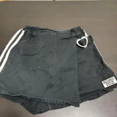 RICHMIX キッズ スカート ブラック ハートバックル