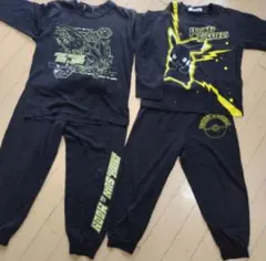 ポケモン　長袖　長ズボン　パジャマ　120 双子