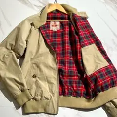 【未使用級/XL】BARACUTA バラクータ スイングトップ 裏地チェック