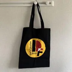 DEUTSCHLAND FEST ロゴ トートバッグ 黒　ドイツ