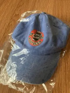 【新品】A&W ロゴ入り 水色キャップ　フリーサイズ　沖縄　帽子