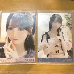 大谷映美里 封入 2枚セット