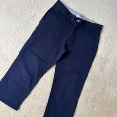 ネイビー ハーフパンツ ストレートカットのサムネイル