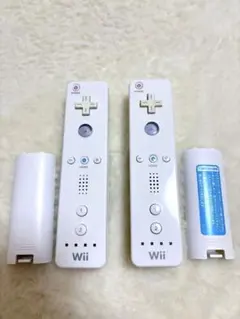 動作確認済み　任天堂 Wii リモコン ホワイト 2個セット