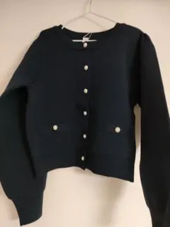 カーディガン ネイビー 140