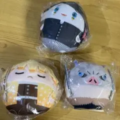 鬼滅の刃 我妻善逸 嘴平伊之助 魘夢 ふわコロりん マスコット3点セット