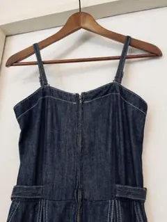 極美品★アーバンリサーチ可愛い秋デニムキャミワンピース