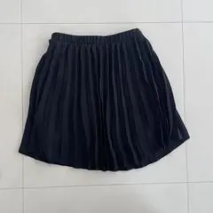 黒 プリーツスカート　キッズのサムネイル