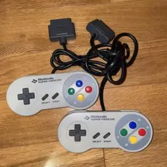 【純正】任天堂 スーパーファミコン コントローラー 2個セット