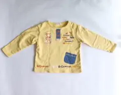トレーナー　120cm　黄色　本体:綿100%　春物　お着換え