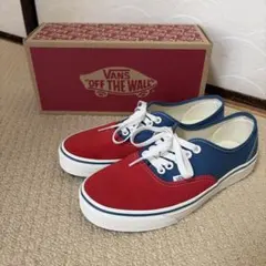 VANS・Authentic 『 Red × Blue 』