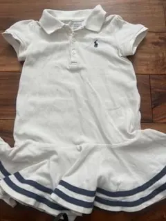 Ralph Lauren ポロワンピース 半袖 ホワイト 24Mのサムネイル
