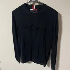 Tommy Hilfiger ブラック トレーナー S
