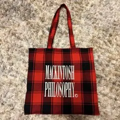 MACKINTOSH PHILOSOPHY チェック柄 トートバッグのサムネイル