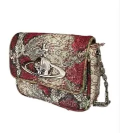Vivienne Westwood ショルダーバッグ オーブ　 パイソン柄