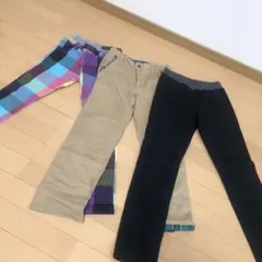 スキニーパンツ3本セット‼︎USED美品‼︎JUNK STOREジャンクストア140