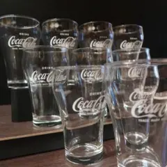 【非売品】希少！コカコーラグラス 昭和レトロ ヴィンテージ 10個セット