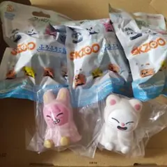 スキズ バスボム　未開封3個 ライトマスコット　ジニレット トゥエッキ