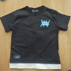 重ね着風Tシャツ　110cm