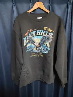 ブラックヒルズ グラフィック スウェット　アメカジ　ビンテージ