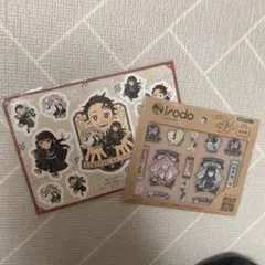 鬼滅の刃　最強ジャンプの付録のシールと布用ステッカー