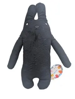 フモフモさん すもも (くろ) Mサイズ シナダ ぬいぐるみ