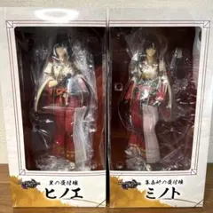 モンスターハンターライズ　フィギュア 集会所の受付嬢ミノト、里の受付嬢ヒノエ