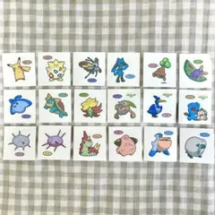 ポケモンパン シール 18枚まとめ売り