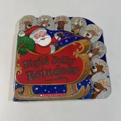 英語絵本Eight Jolly Reindeer クリスマス