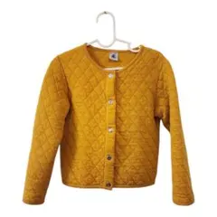 PETIT BATEAU カーディガン 116cm マスタード