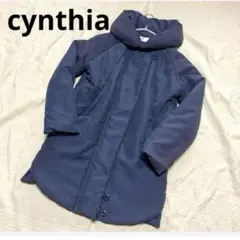 美品❤️中綿ミドルダウンジャケット襟ボリュームネックブルゾン　ベロア風　コート