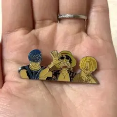 ワンピース　ピンズ　ピンバッチ　ルフィ　ゾロ　サンジ　希少　レア