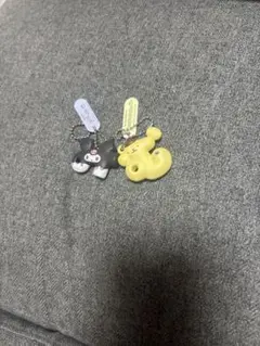 ガチャクロミちゃん数字キーホルダー　ポムポムプリン数字キーホルダー！
