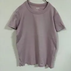 【UNIQLO】(M) コットン100%半袖Tシャツ/くすみカラー/無地/着回し