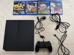 PlayStation4 500GB+ソフト4本セット LANケーブルおまけ付き
