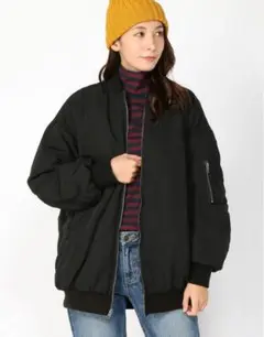 美品‼️JEANASIS　リバーシブルMA１