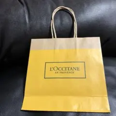 L'OCCITANE イエロー 紙袋 小型