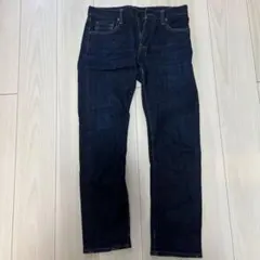 UNIQLO ダークブルー スリムフィット デニムパンツ 29