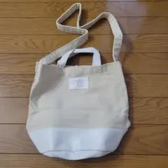 AMERICAN ショルダーバッグ ベージュ/ホワイト