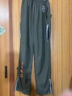 米海兵隊　ジャージ　USMC ロゴ入り オリーブドラブ パンツ