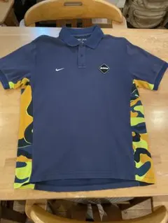 希少 FCRB レアルブリストルとNikeダブルネーム ポロシャツ M ネイビーのサムネイル