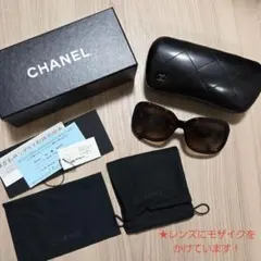 CHANEL　サングラス　リボン　ブラウン 茶色　シャネル　ココマークのサムネイル