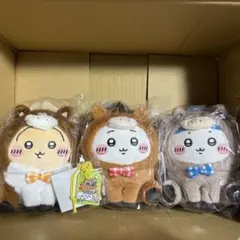 ちいかわ福袋　ハッピーバッグ 2026年 干支ぬいぐるみ 3体セットとお守り