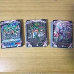 格安デッキ3個　デュエマ引退品まとめ売り